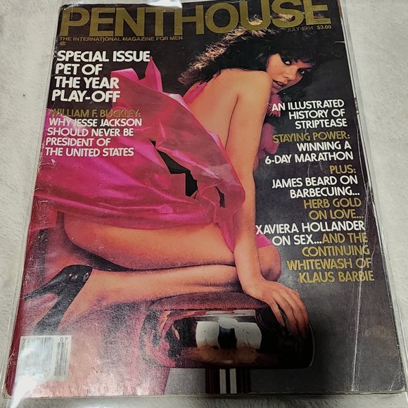 Penthouse Magazine July 1984 - Picture 1 of 4
